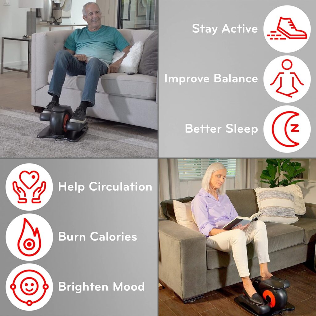 Orbitrek Elliptical Pedal Exerciser - Low Impact Health, Fitness  Wellness Cardio Exerciser to Increase Activity  Improve Mobility